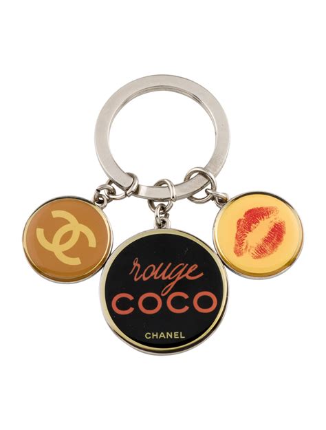 coco chanel keychain|coco chanel key chain.